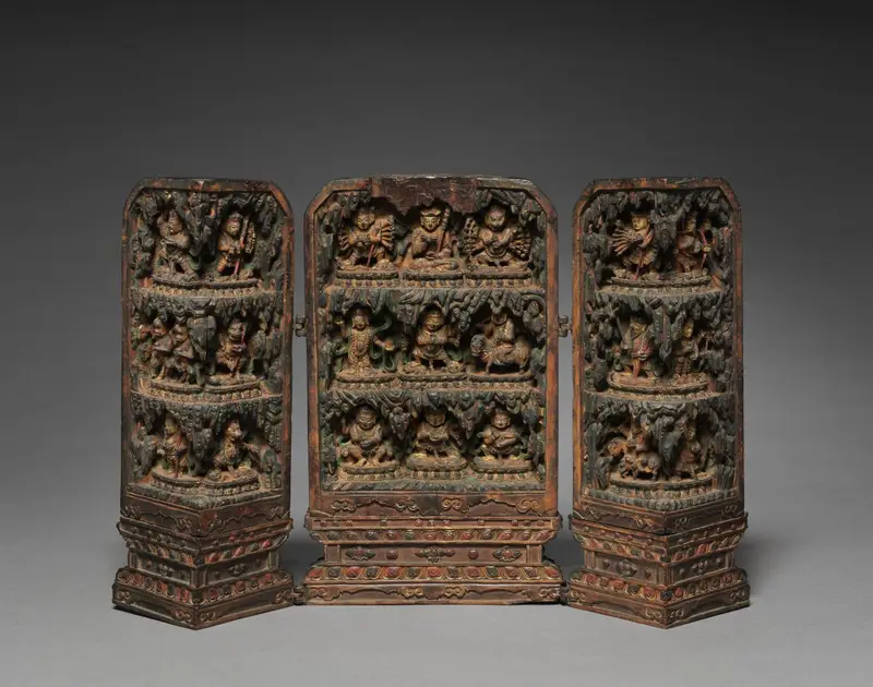Portable Shrine — تصویر رکورد موزهٔ هنر کلیولند (دسترسی آزاد)