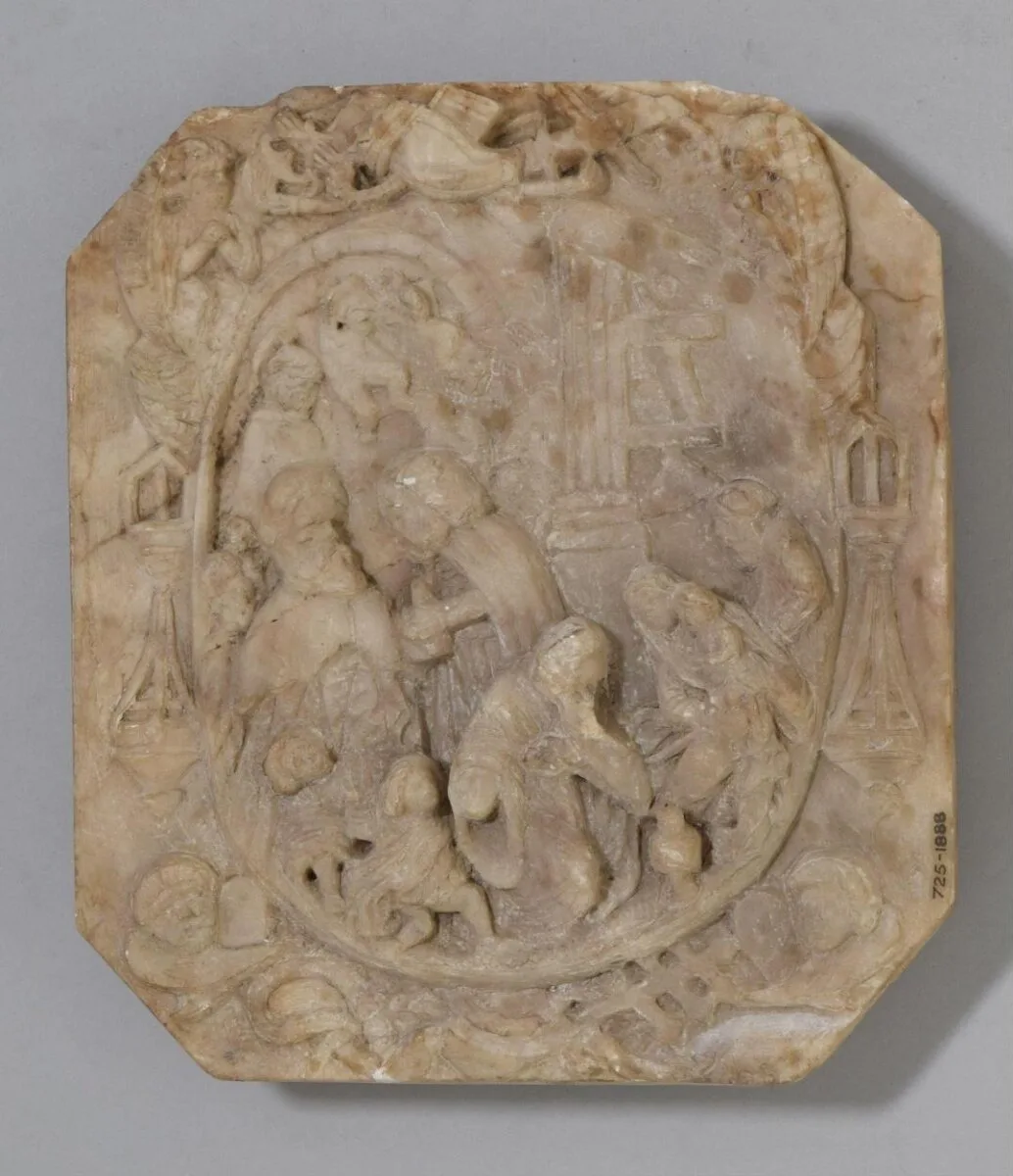 Relief of the Holy Family — تصویر رکورد موزهٔ ویکتوریا و آلبرت