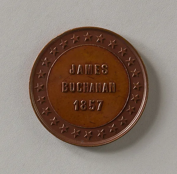 Token of James Buchanan — تصویر رکورد موزهٔ متروپولیتن (دسترسی آزاد)