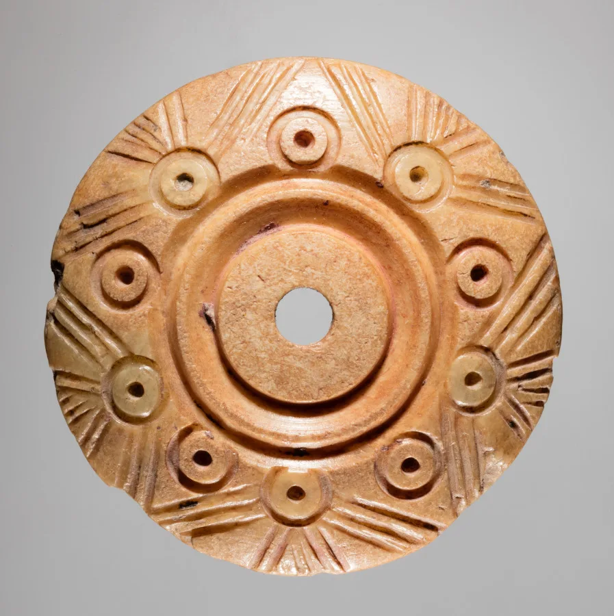 Spindle Whorl — تصویر رکورد موزهٔ هنر کلیولند (دسترسی آزاد)