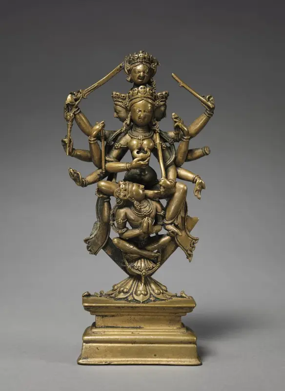 Goddess Siddhalakshmi — تصویر رکورد موزهٔ هنر کلیولند (دسترسی آزاد)