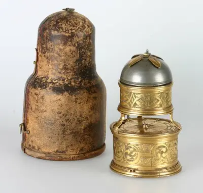 Reiseuhr, Johann Leonhard Bommel, Nürnberg, um 1700 — تصویر رکورد یوروپیانا