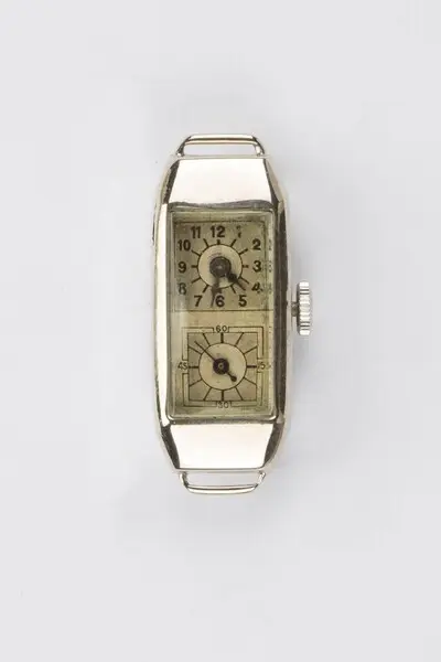 Armbanduhr mit Duo Dial, wohl Schweiz, um 1930 — تصویر رکورد یوروپیانا