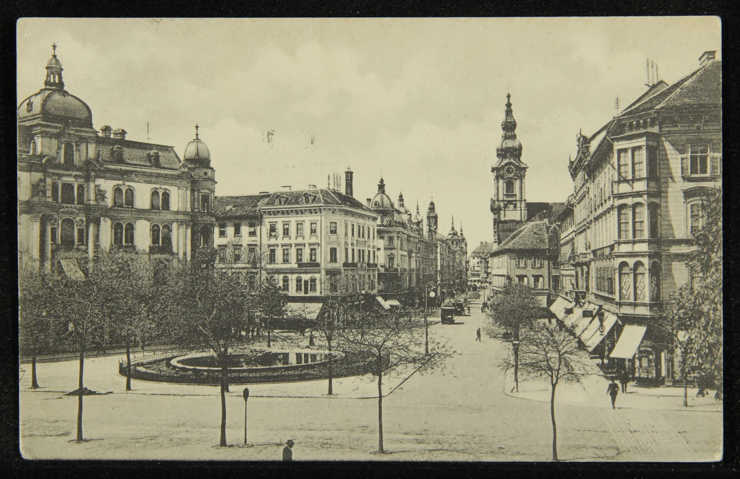 Graz. Bismarckplatz mit der Herrengasse — تصویر رکورد یوروپیانا