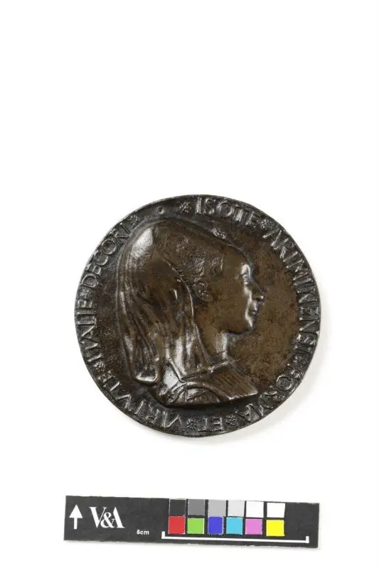 Medal: Isotta degli Atti — تصویر رکورد موزهٔ ویکتوریا و آلبرت
