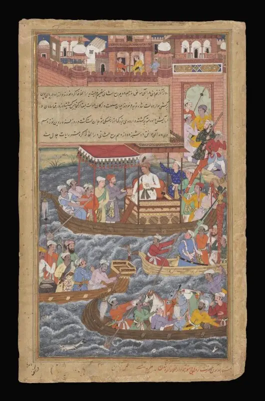 Painting: Akbar — تصویر رکورد موزهٔ ویکتوریا و آلبرت