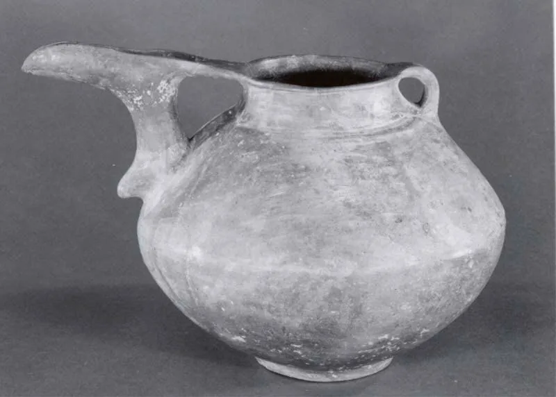 Spouted pitcher — تصویر رکورد موزهٔ متروپولیتن (دسترسی آزاد)