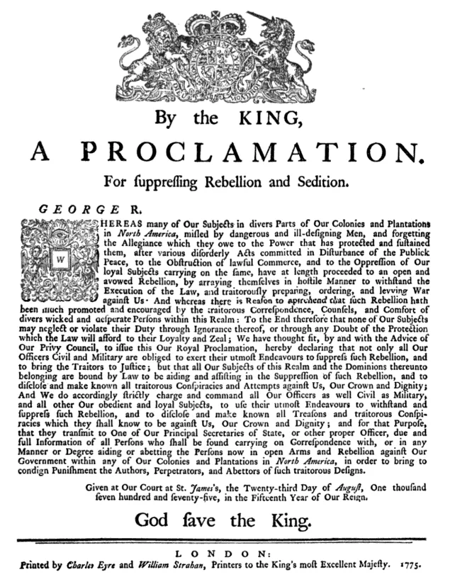 Proclamation of Rebellion — تصویر رکورد ویکیداده