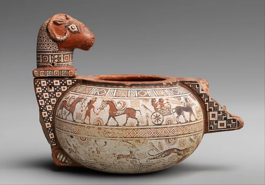 Terracotta cosmetic vase — تصویر رکورد ویکیداده