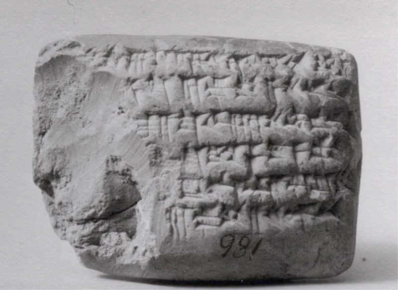 Cuneiform tablet: promissory note for silver — تصویر رکورد موزهٔ متروپولیتن (دسترسی آزاد)