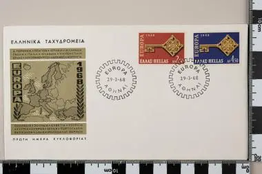 Ευρωπαϊκή Ένωση Europa CEPT 1968 — تصویر رکورد یوروپیانا
