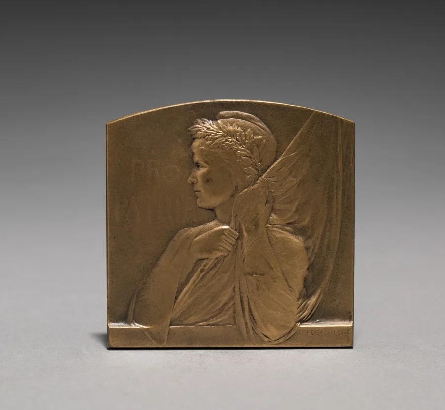 Medal (obverse) — تصویر رکورد موزهٔ هنر کلیولند (دسترسی آزاد)