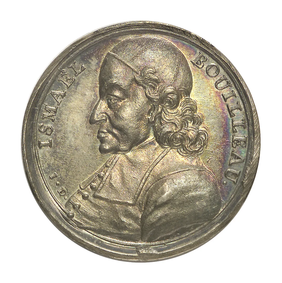 Commemorative medal depicting Ismael Bouilleau — تصویر رکورد یوروپیانا