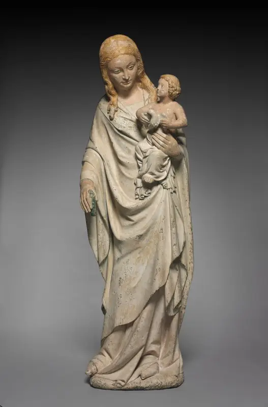 Virgin and Child — تصویر رکورد موزهٔ هنر کلیولند (دسترسی آزاد)