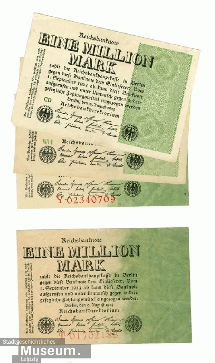Reichsbanknote über 2 Millionen Mark — تصویر رکورد یوروپیانا