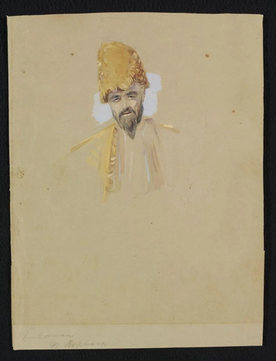 Turkoman of Bokhara — تصویر رکورد موزهٔ ویکتوریا و آلبرت