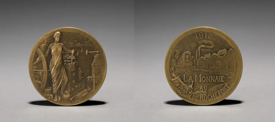 Medal — تصویر رکورد موزهٔ هنر کلیولند (دسترسی آزاد) — شمارهٔ رکورد 1922.161