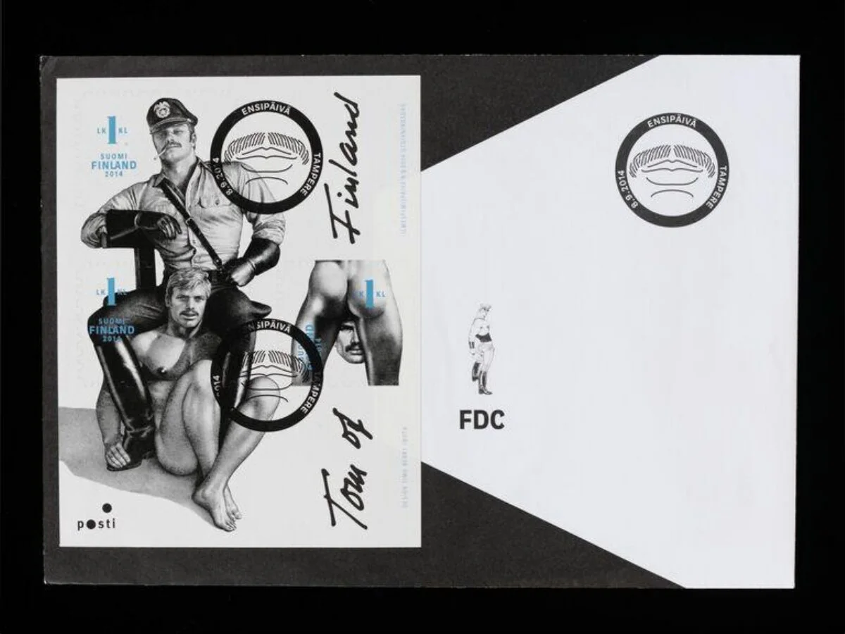 Tom of Finland stamps  — تصویر رکورد موزهٔ ویکتوریا و آلبرت