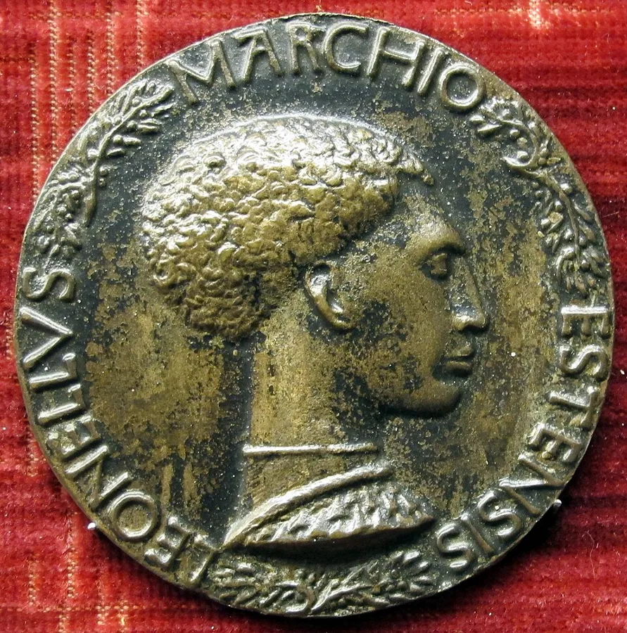 première médaille de Lionel d'Este — تصویر رکورد ویکیداده