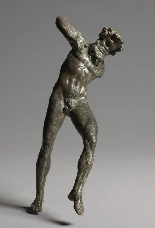 Piping and Dancing Satyr — تصویر رکورد موزهٔ هنر کلیولند (دسترسی آزاد)