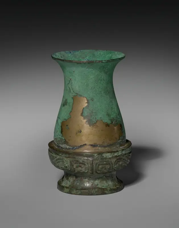 Wine Vessel (Hu) (lid) — تصویر رکورد موزهٔ هنر کلیولند (دسترسی آزاد)