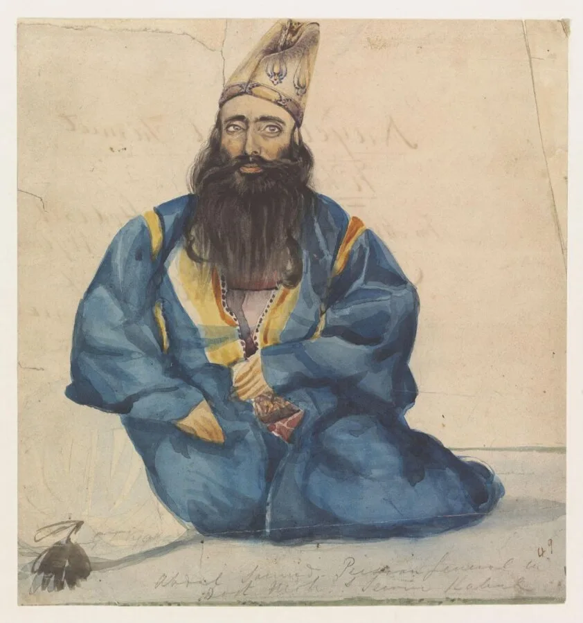 `Abdul Samud - Persian General in Dost Mohd.s. Service  Kabul' — تصویر رکورد موزهٔ ویکتوریا و آلبرت