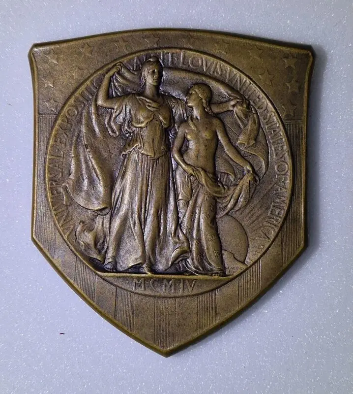 Medal: Award of the St. Louis Exhibition — تصویر رکورد موزهٔ ویکتوریا و آلبرت