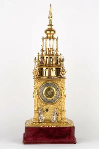 Türmchenuhr mit Automat, Hans Koch, München, um 1580 — تصویر رکورد یوروپیانا