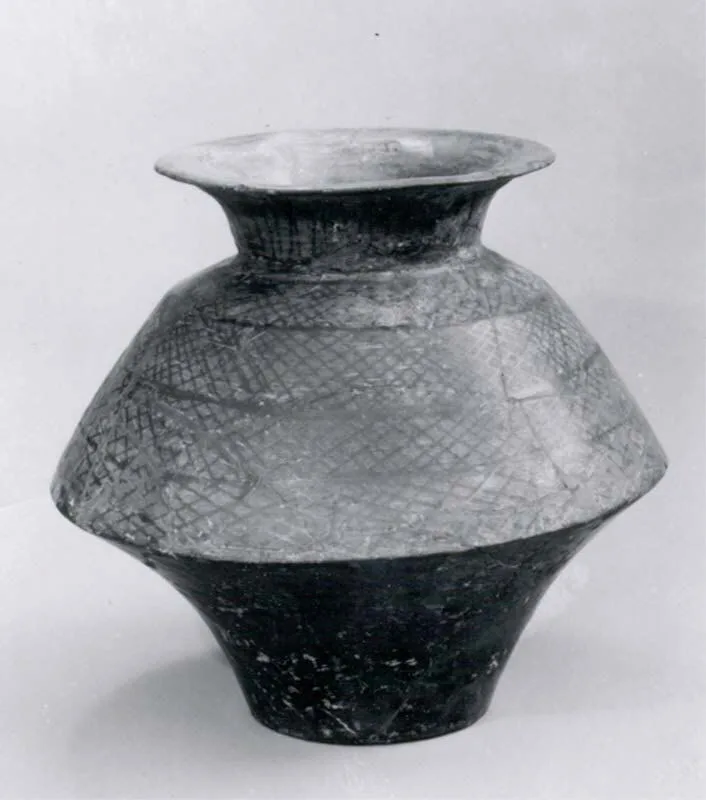 Carinated jar — تصویر رکورد موزهٔ متروپولیتن (دسترسی آزاد)