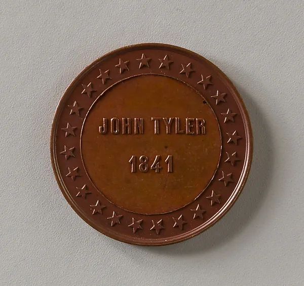 Token of John Tyler — تصویر رکورد موزهٔ متروپولیتن (دسترسی آزاد)
