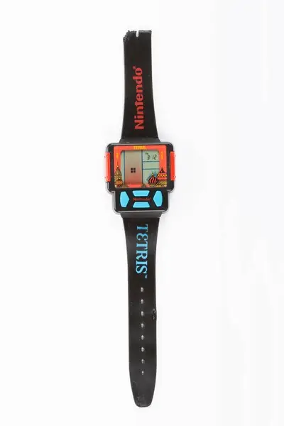Armbanduhr Nintendo Tetris, EM Entertainment, München, um 1991 — تصویر رکورد یوروپیانا