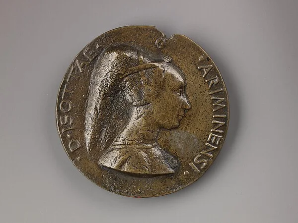 Medal:  Isotta Degli Atti — تصویر رکورد موزهٔ متروپولیتن (دسترسی آزاد)