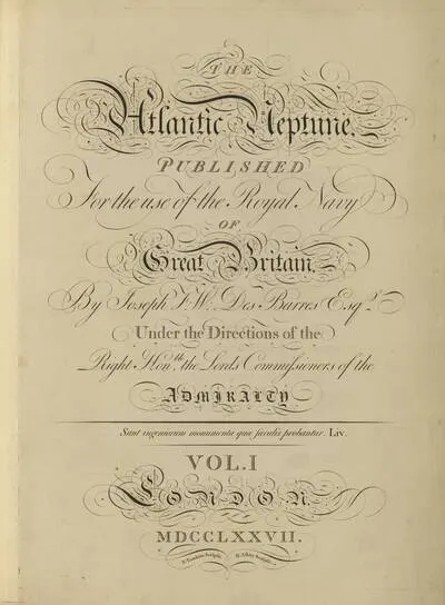 NEW INGLATERRA (United States). Region. Nautical letters. 1778 — تصویر رکورد یوروپیانا