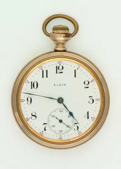 Taschenuhr, Elgin National Watch Co., Elgin, um 1905 — تصویر رکورد یوروپیانا
