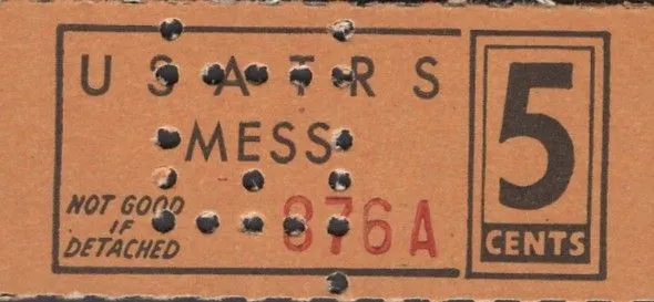 روی «5 Cents (USAFRS Mess) ND (1960-1979)» — عکس رکورد Numista