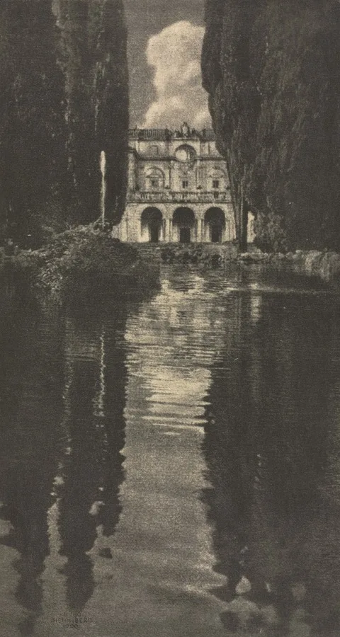 Camera Work: Villa Falconieri — تصویر رکورد موزهٔ هنر کلیولند (دسترسی آزاد)