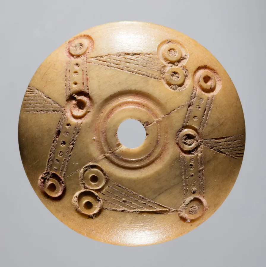 Spindle Whorl — تصویر رکورد موزهٔ هنر کلیولند (دسترسی آزاد)