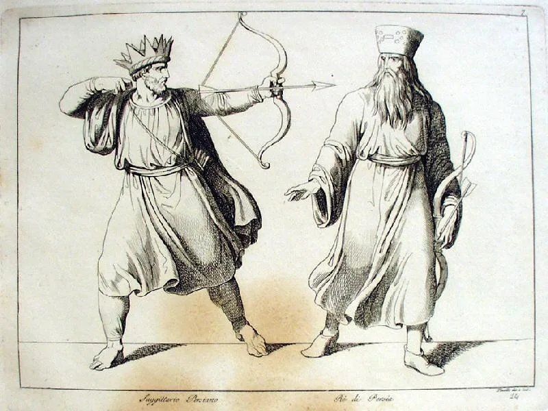 Saggitario Persiano/Ré di Persia - Estampa — تصویر رکورد یوروپیانا