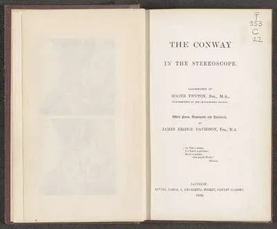 The Conway in the stereoscope — تصویر رکورد یوروپیانا