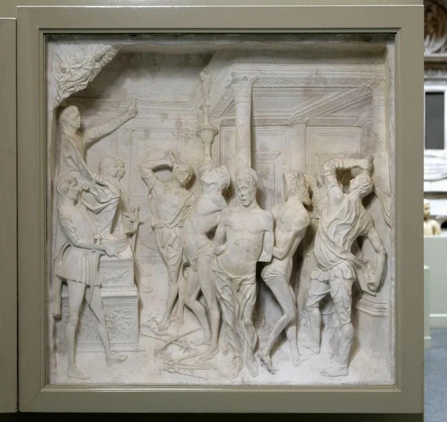 The Flagellation of the Persian Martyrs — تصویر رکورد موزهٔ ویکتوریا و آلبرت
