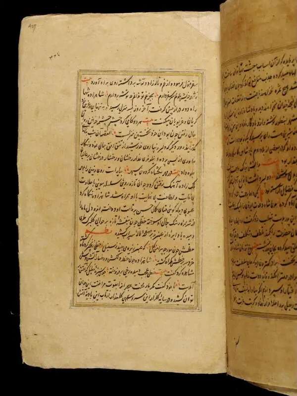 Painting: Anvar-i Suhayli — تصویر رکورد موزهٔ ویکتوریا و آلبرت — شمارهٔ رکورد IS.13:427/1-1962
