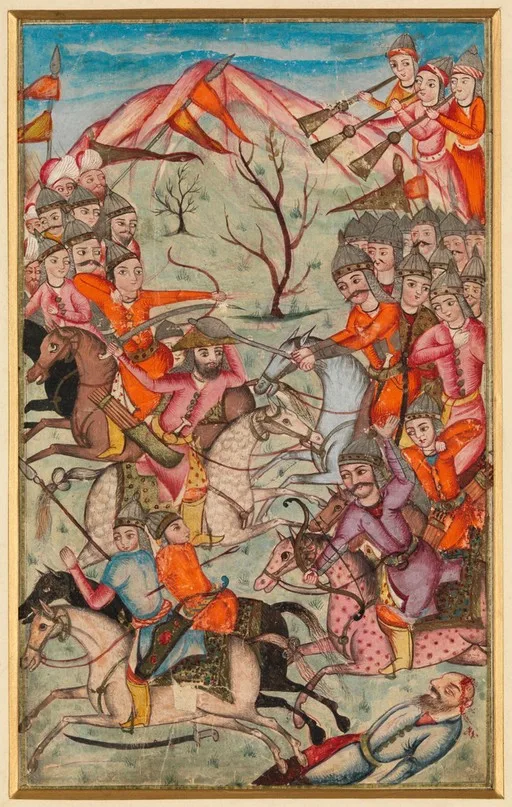 Scene from the Shahnameh — تصویر رکورد یوروپیانا