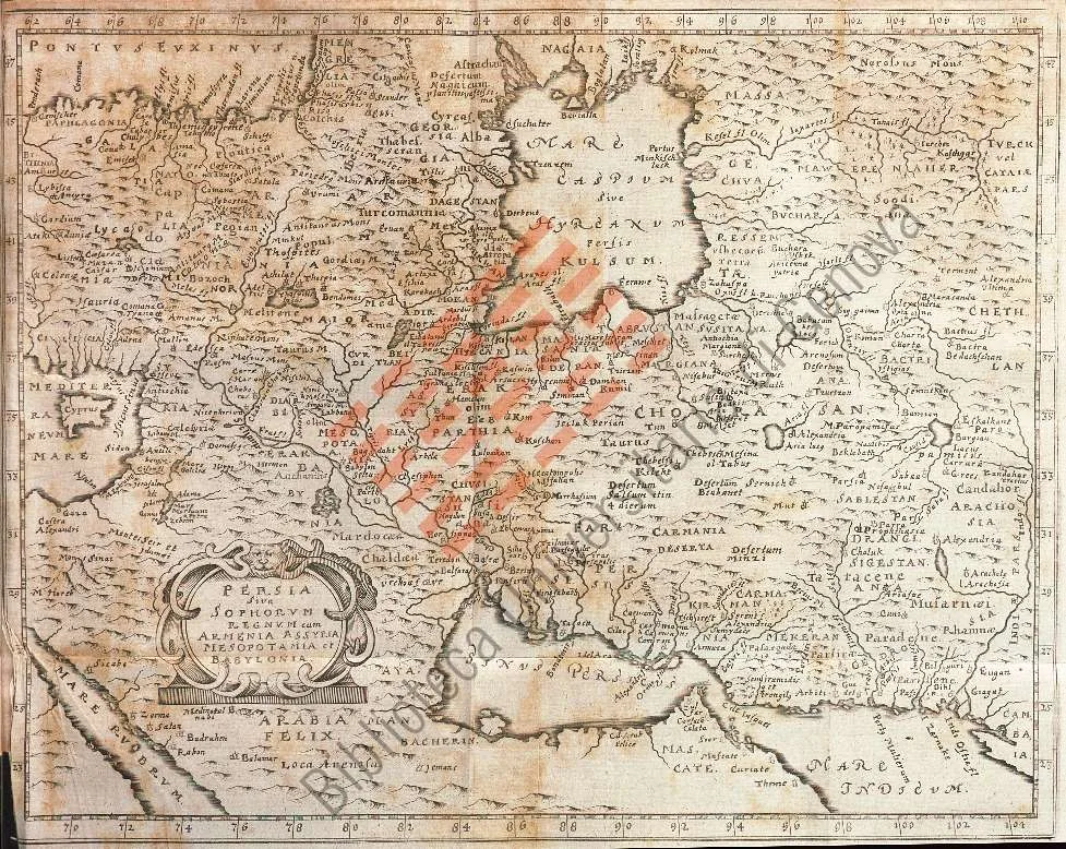 Persia sive Sophorvm regnvm cum Armenia, Assyria Mesopotamia et Babylonia — تصویر رکورد یوروپیانا