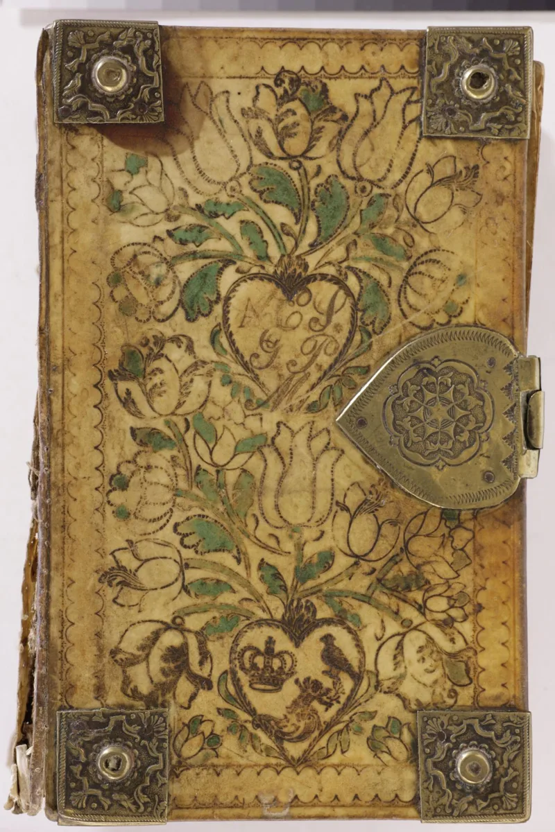 Sächsischer Bucheinband mit Gebetbuch, 1749 — تصویر رکورد یوروپیانا