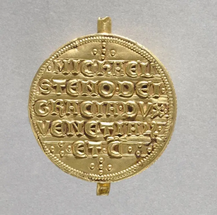 Seal of Doge Michele Steno (reverse) — تصویر رکورد موزهٔ هنر کلیولند (دسترسی آزاد)