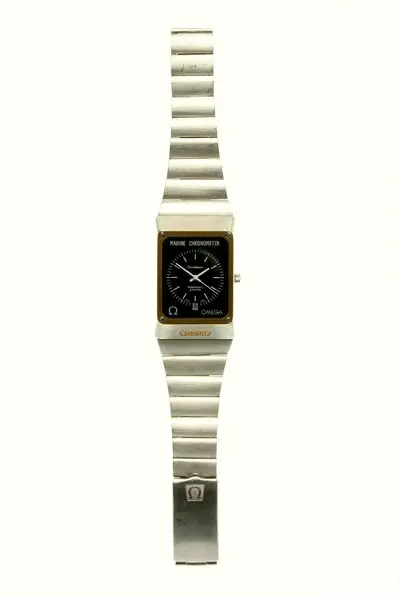 Armbanduhr, Omega, Schweiz, 1974 — تصویر رکورد یوروپیانا