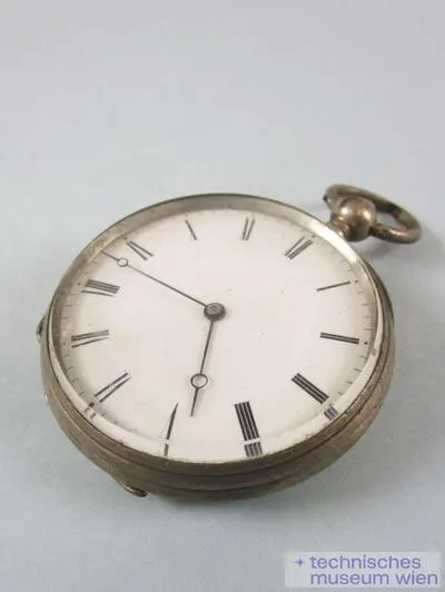 Taschenuhr - Silbergehäuse, Zylindergang — تصویر رکورد یوروپیانا