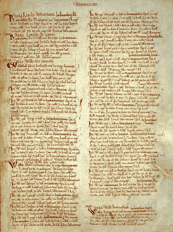 Domesday Book — تصویر رکورد ویکیداده