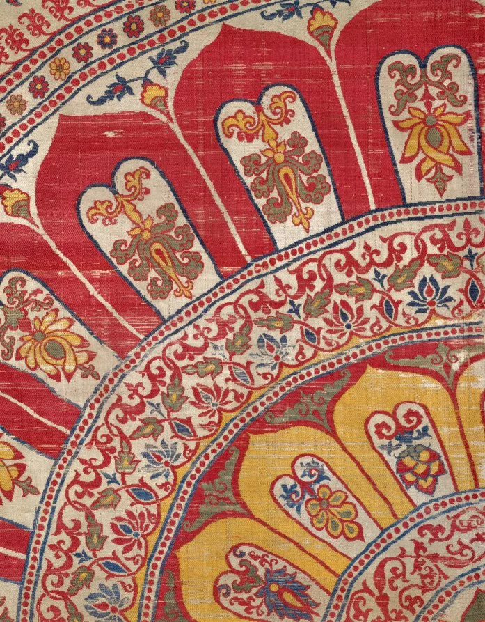 سایهبان گلبرگی نیلوفر آبی — نمای تکمیلی ثبتشده در رکورد موزه