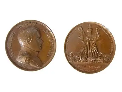 Medalie dedicată infanteriei franceze și victoriei de la Wurtchen — تصویر رکورد یوروپیانا